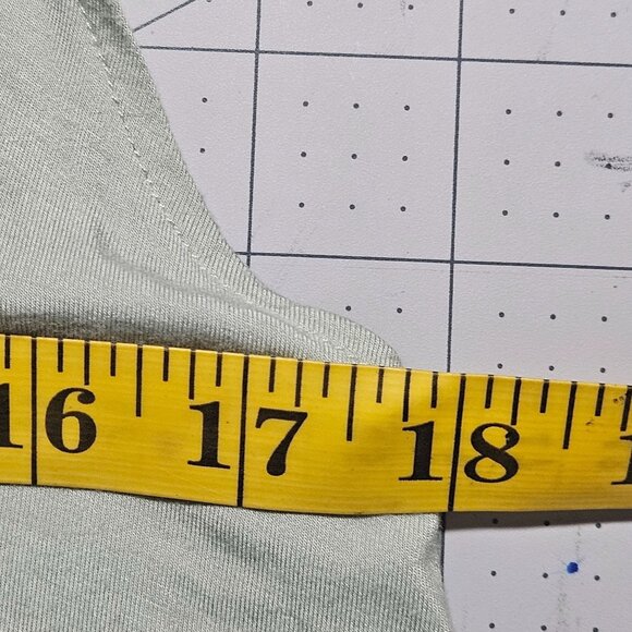 P.O.L Women Sage Lace V-Neck Top Small – Cottagecore, Light Academia, Soft Girl - Picture 9 of 11